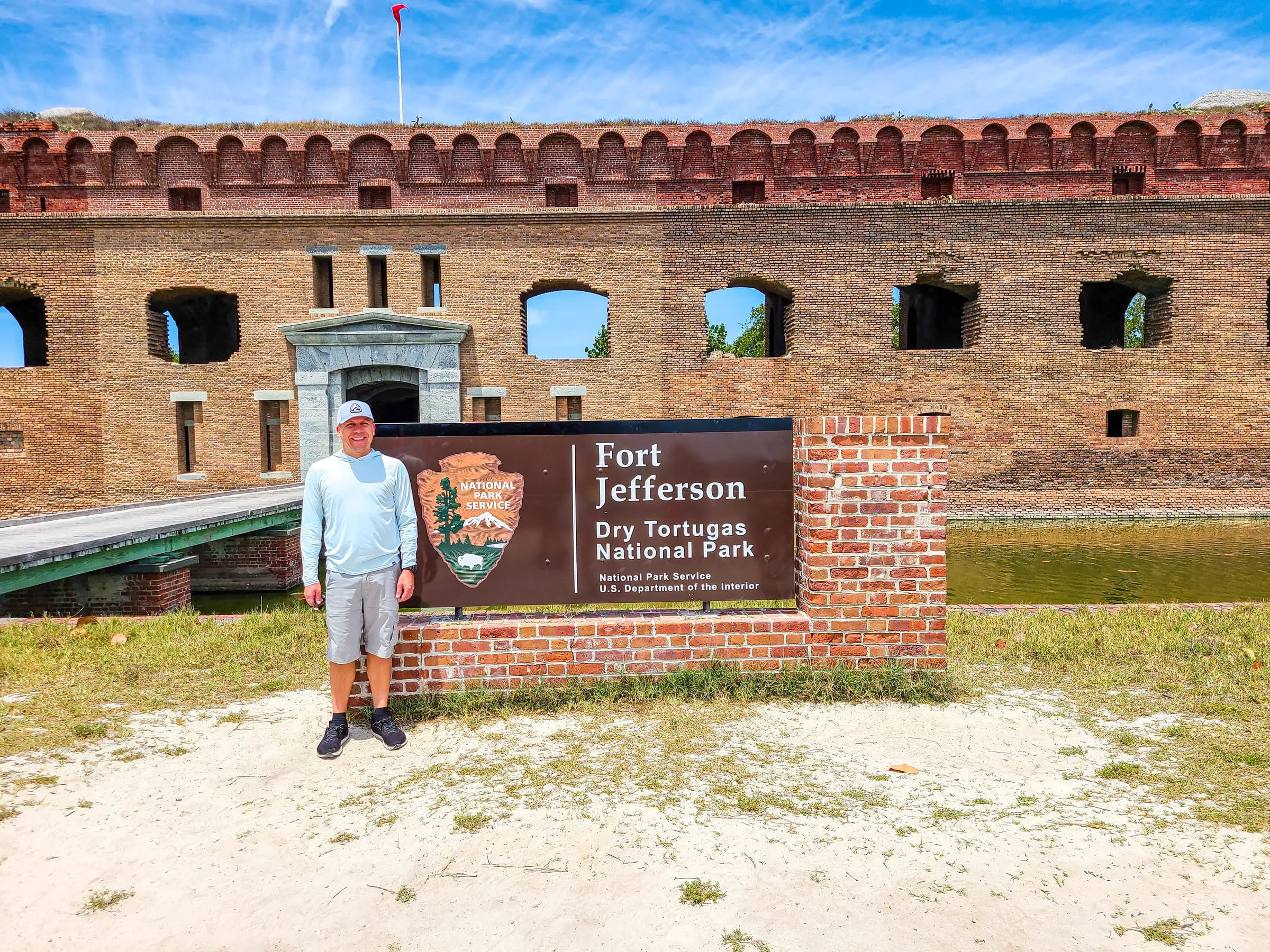 Dry Tortugas National Park entrance sign