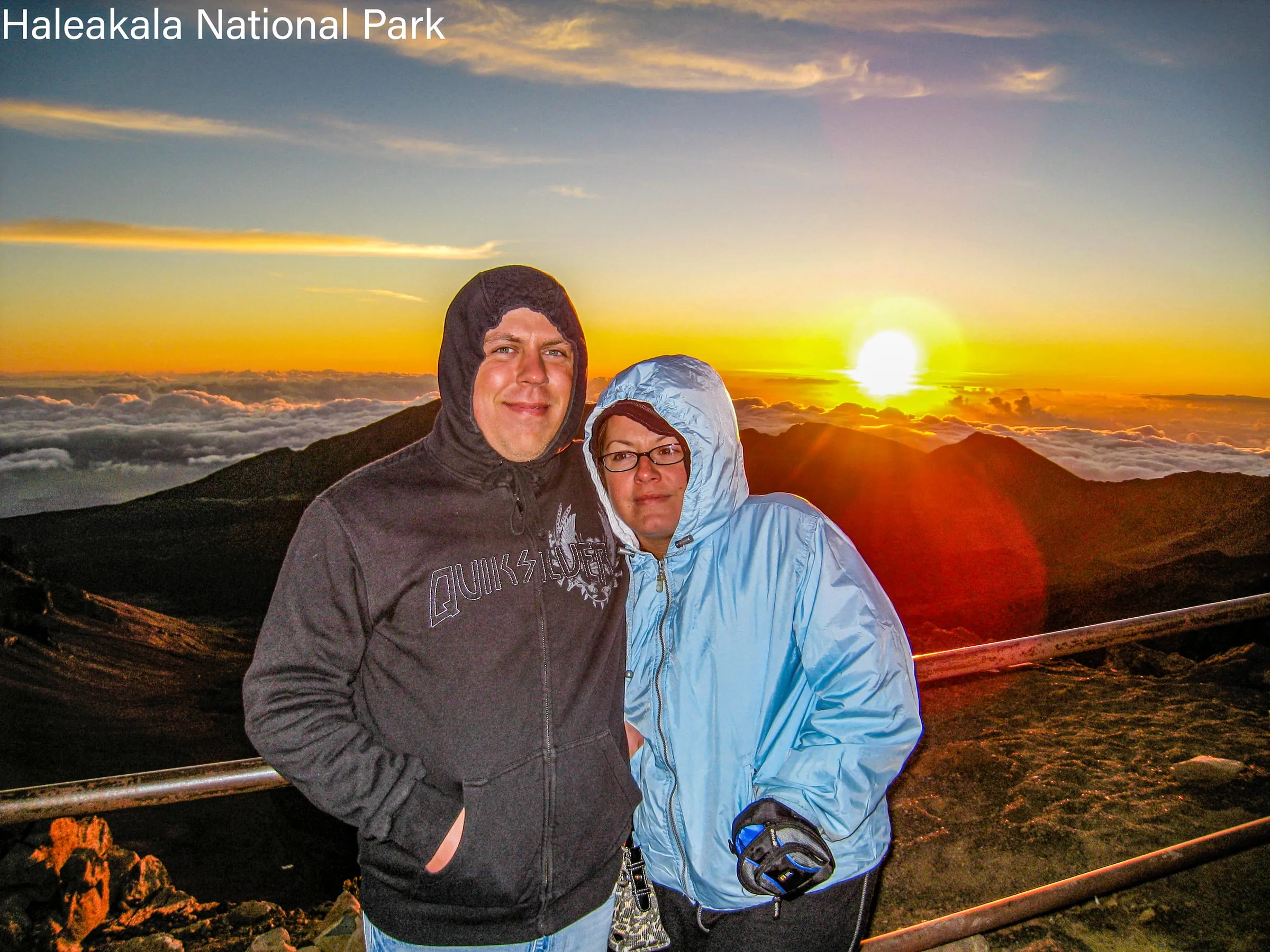 Haleakala National Park entrance sign