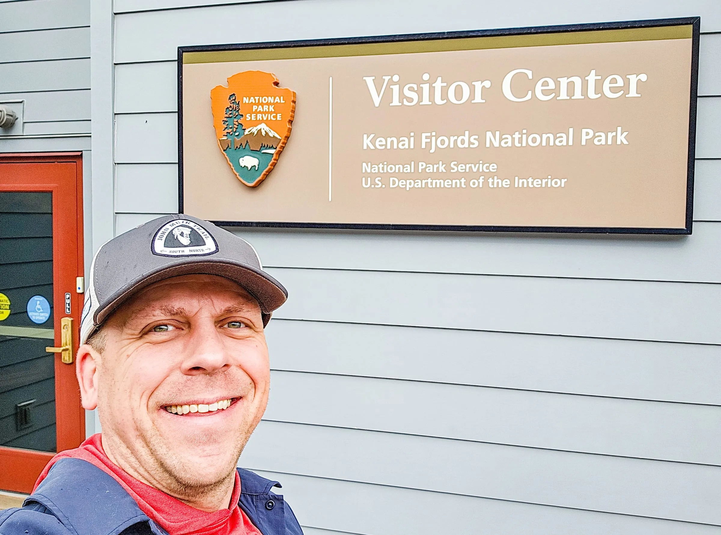 Kenai Fjords National Park entrance sign